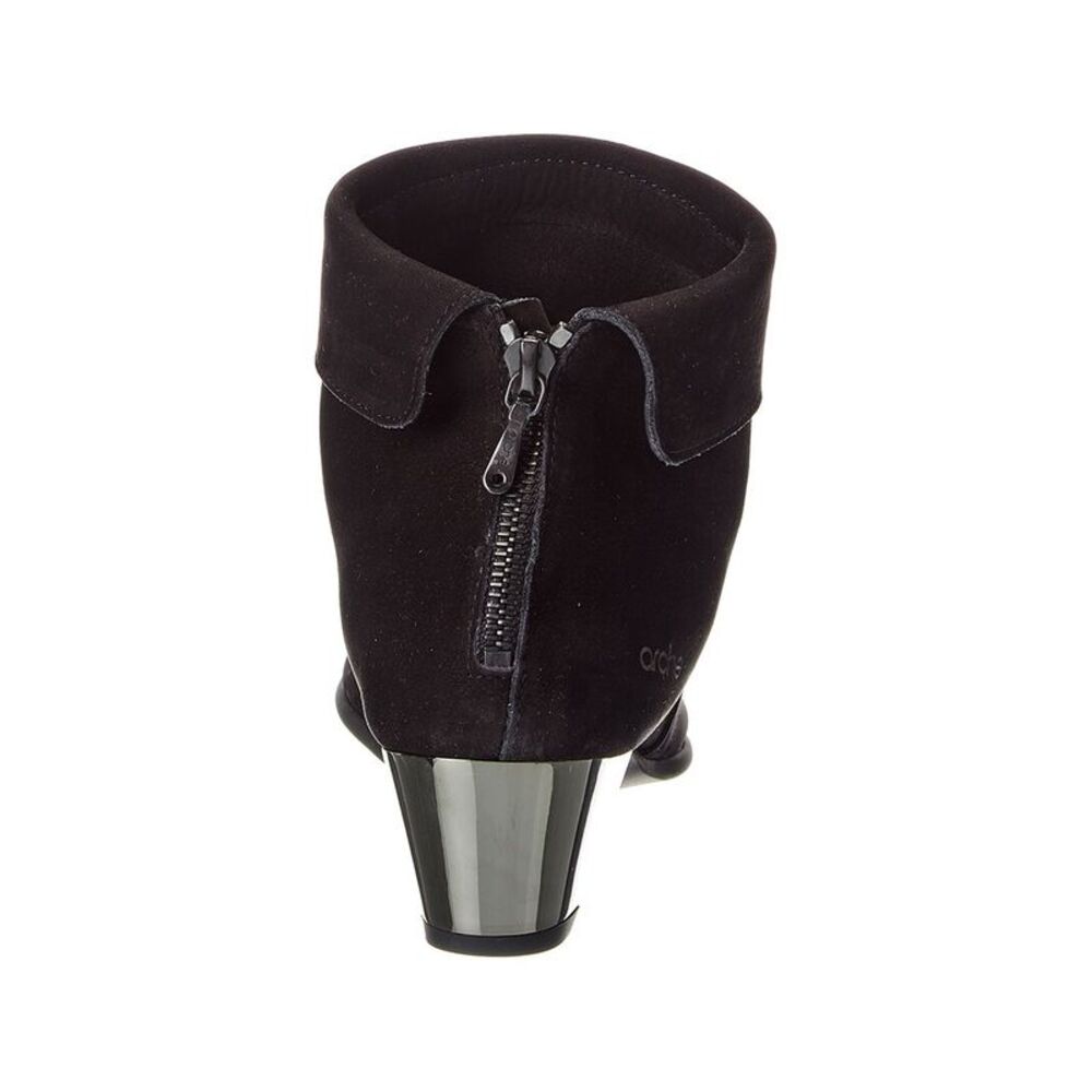 Arche Maraya Suede Boot, Black_3